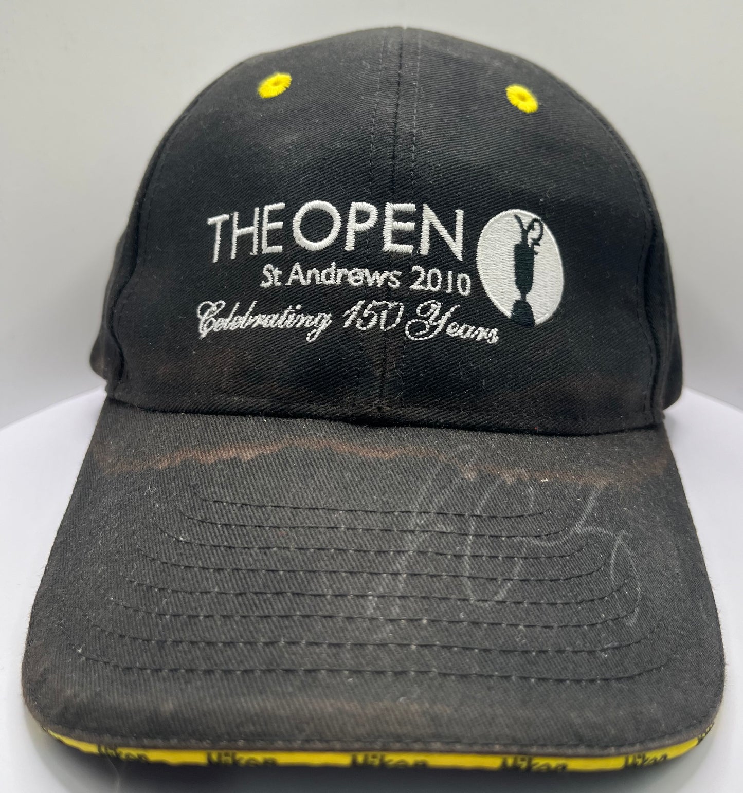 Louis Oosthuizen Signed 2010 Open at St Andrews Black Golf Cap with COA