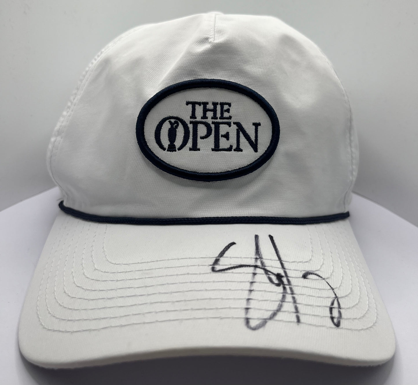 Shane Lowry Signed 148th Open at Royal Portrush White Golf Cap (1) with COA