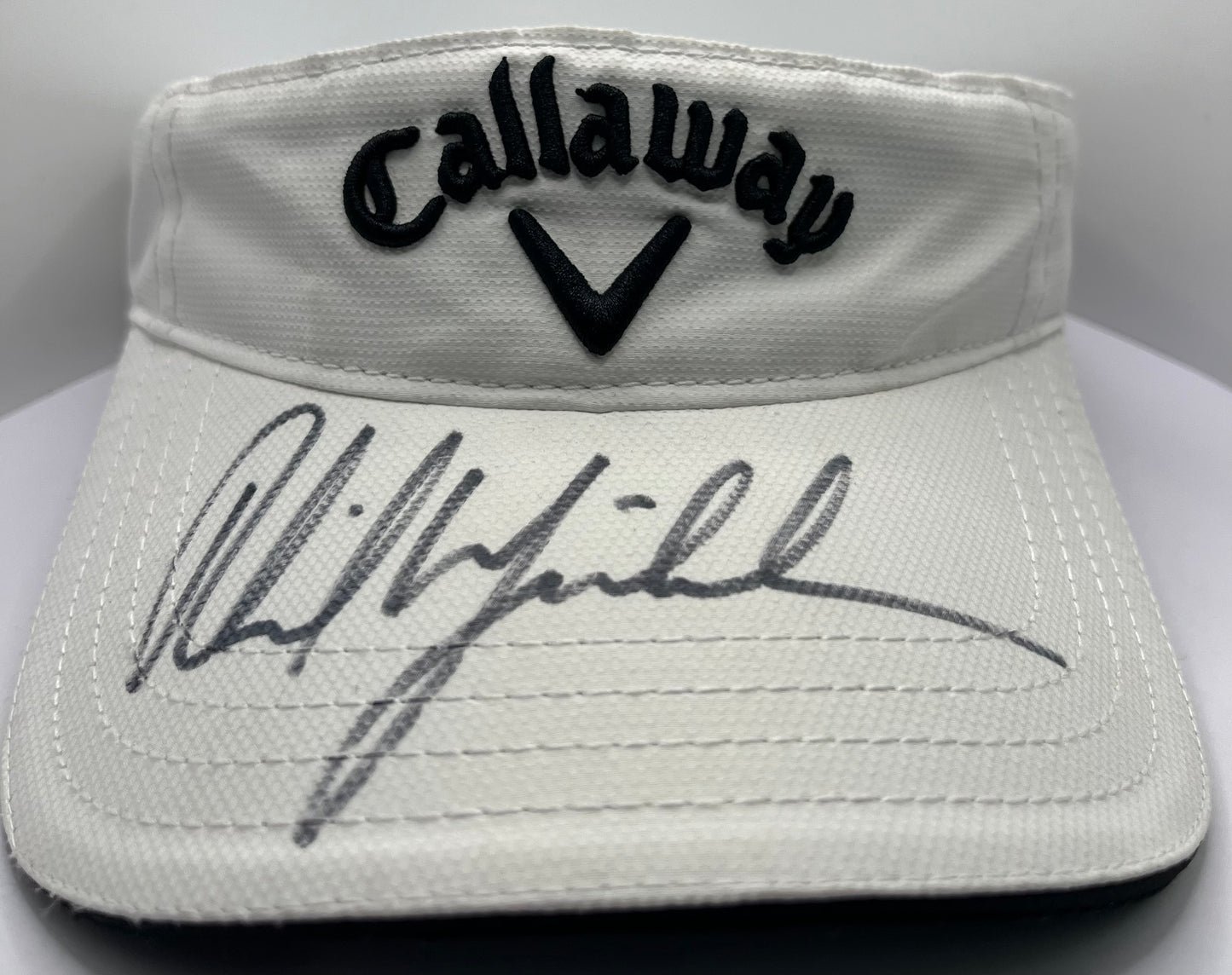 Phil Mickelson Signed Callaway Golf Visor with COA