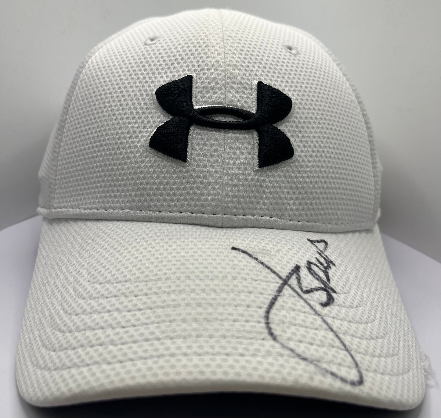 Jordan Spieth Signed White & Black Under Armour Golf Cap with COA