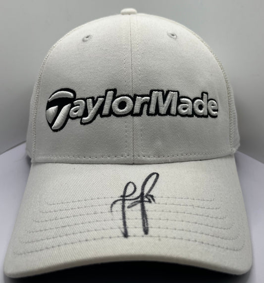 Justin Rose Signed TaylorMade White Golf Cap with COA