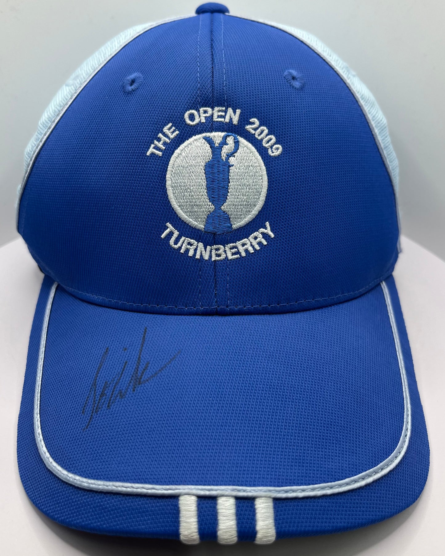 Stewart Cink Signed 2009 The Open Turnberry Golf Cap with COA