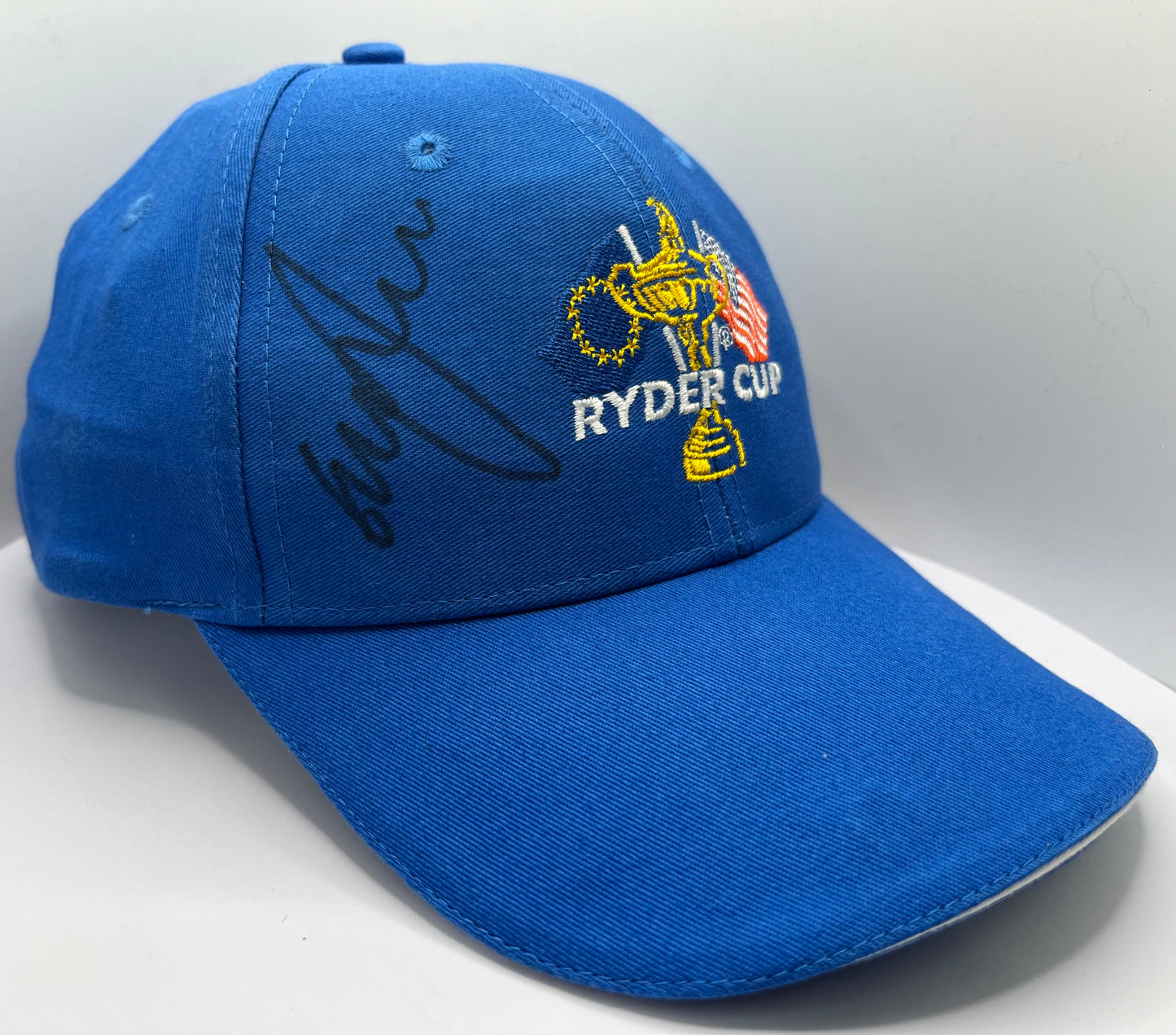 Graeme McDowell 'GMAC' Signed Blue Ryder Cup Golf Cap with COA