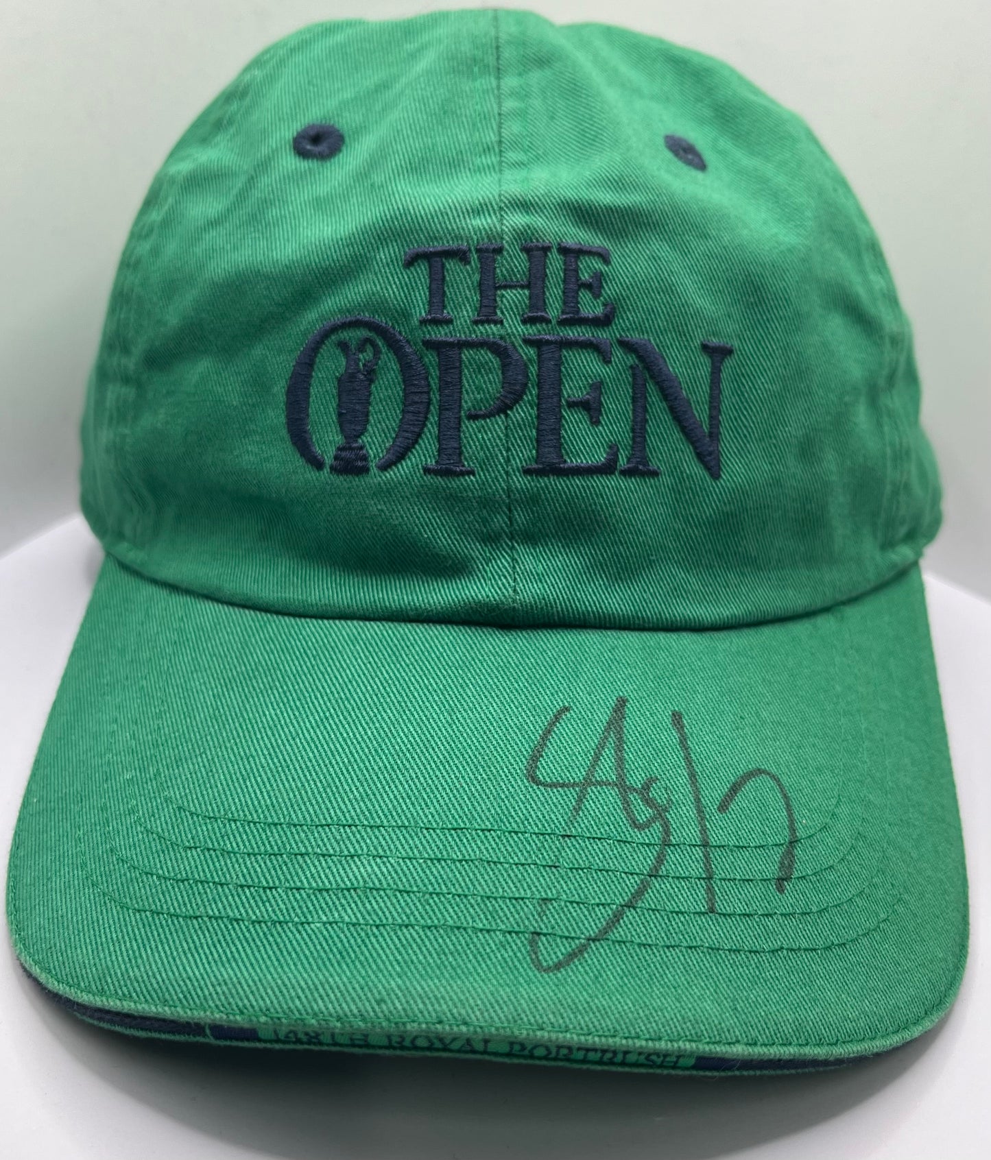 Shane Lowry Signed The Open at Green Golf Cap with COA
