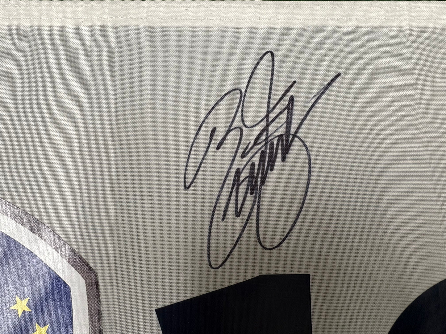 Rickie Fowler Signed 2016 Ryder Cup at Hazeltine Golf Pin Flag + Dealer COA