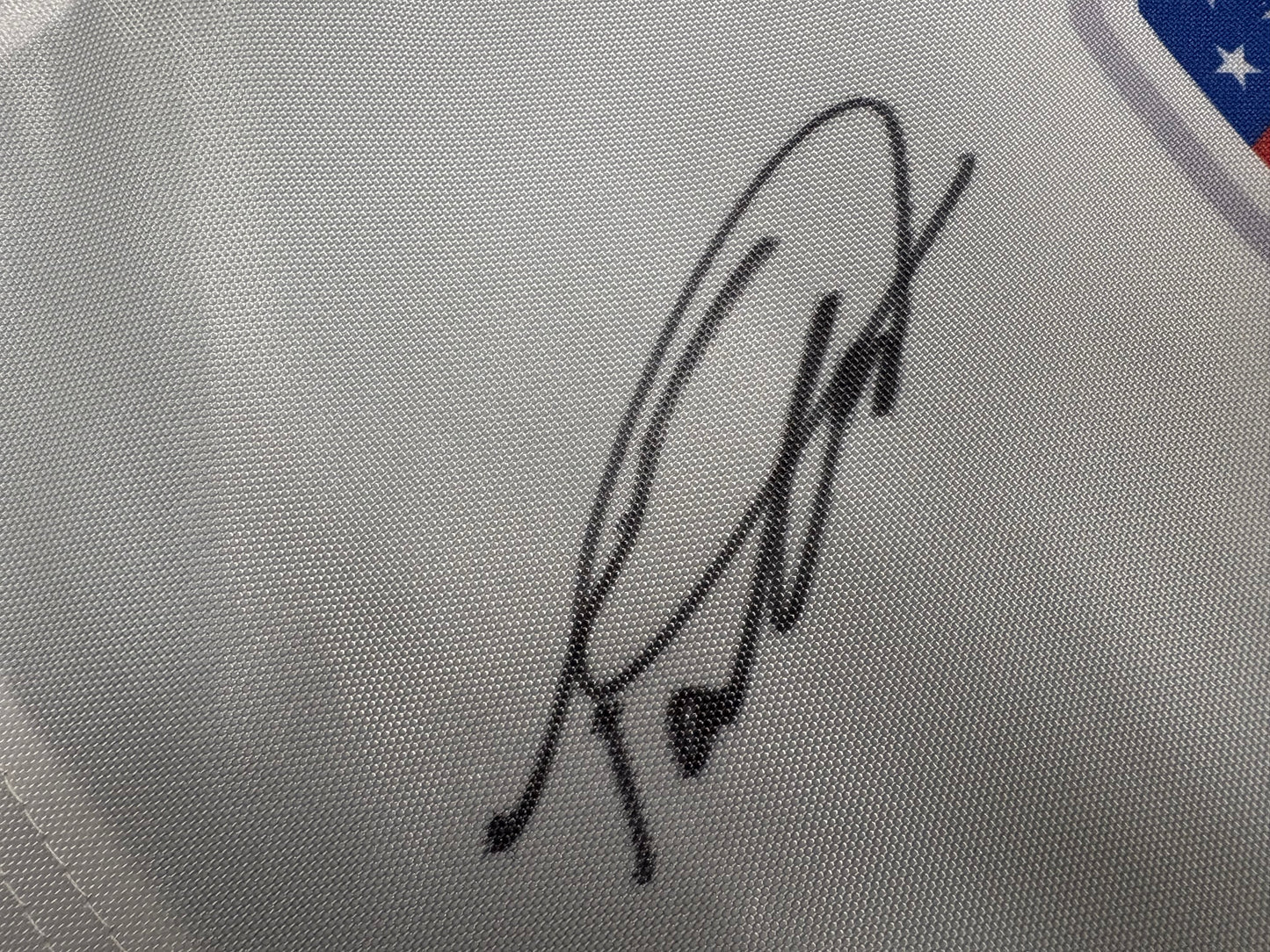 Tommy Fleetwood Signed 2023 Ryder Cup at Marco Simone Golf Flag + Dealer COA