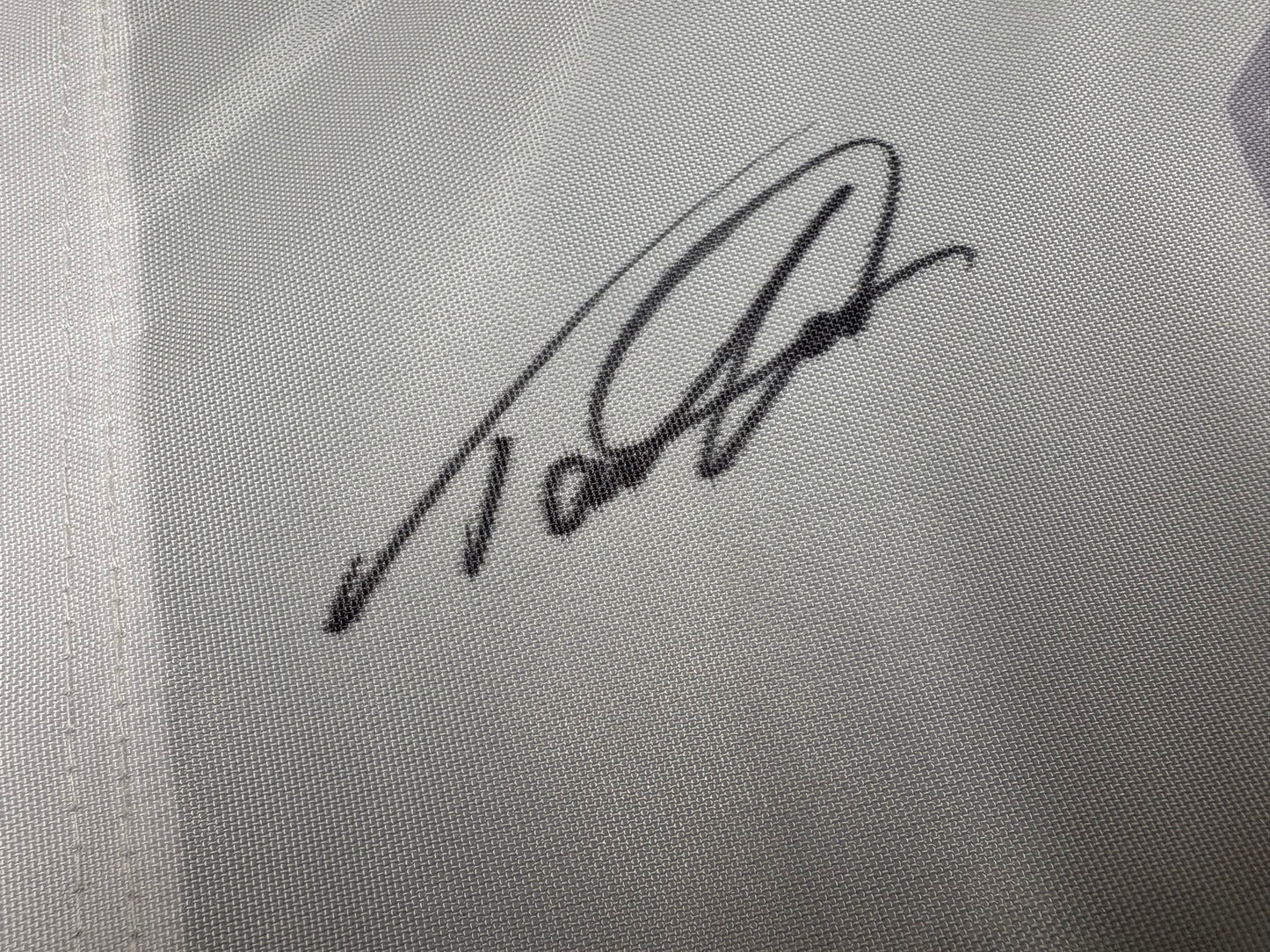 Tommy Fleetwood Signed 2023 Ryder Cup at Marco Simone Golf Flag + Dealer COA