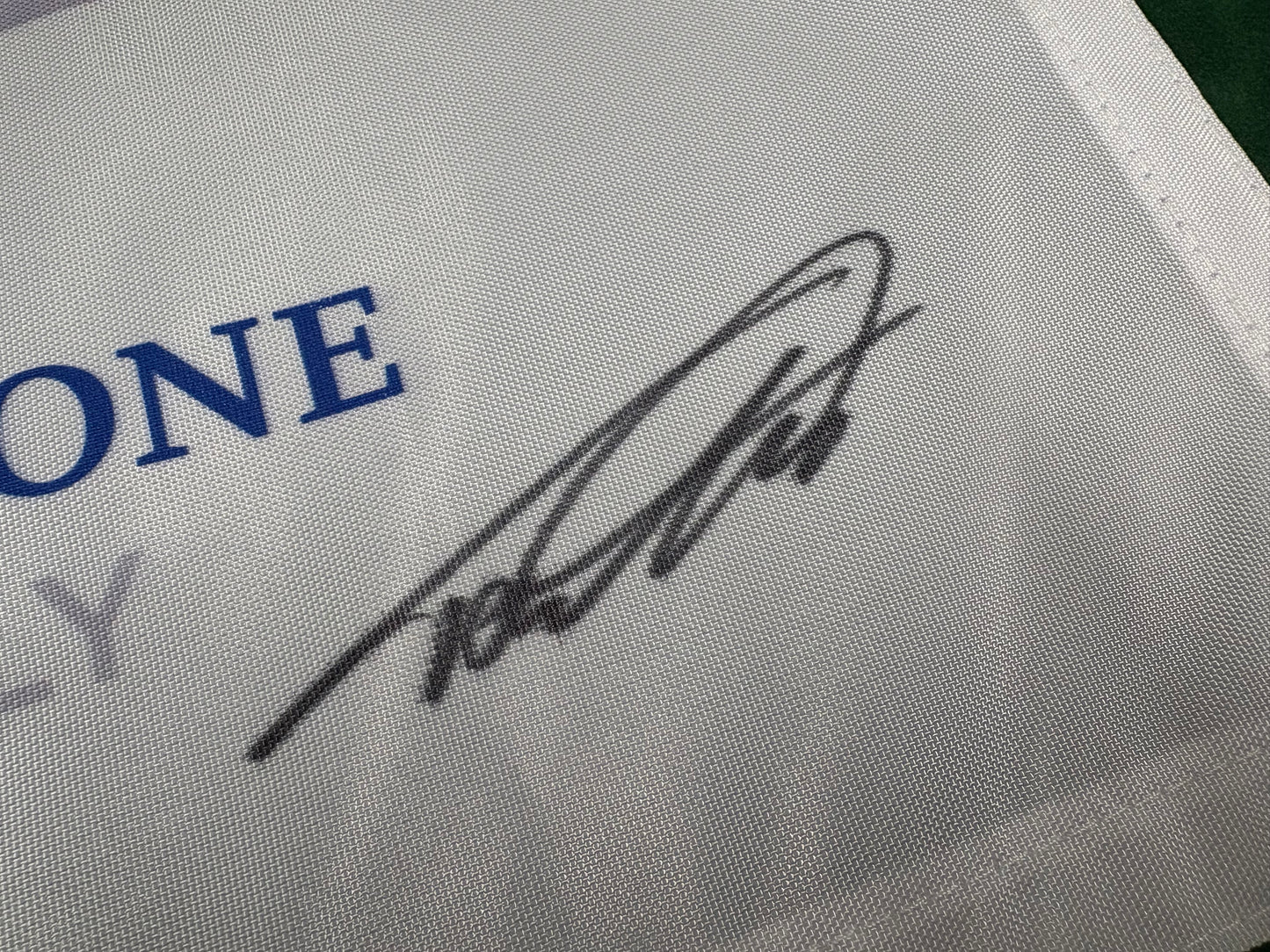 Tommy Fleetwood Signed 2023 Ryder Cup at Marco Simone Golf Flag + Dealer COA