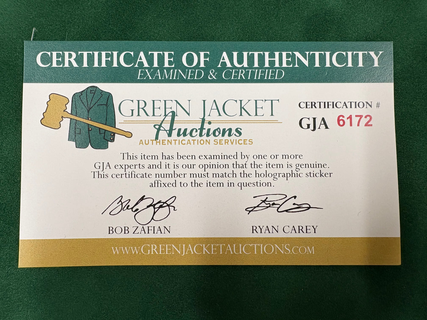 Jim Furyk Winner Signed 2003 US Open at Olympia Fields Golf Pin Flag + Dealer COA GJA