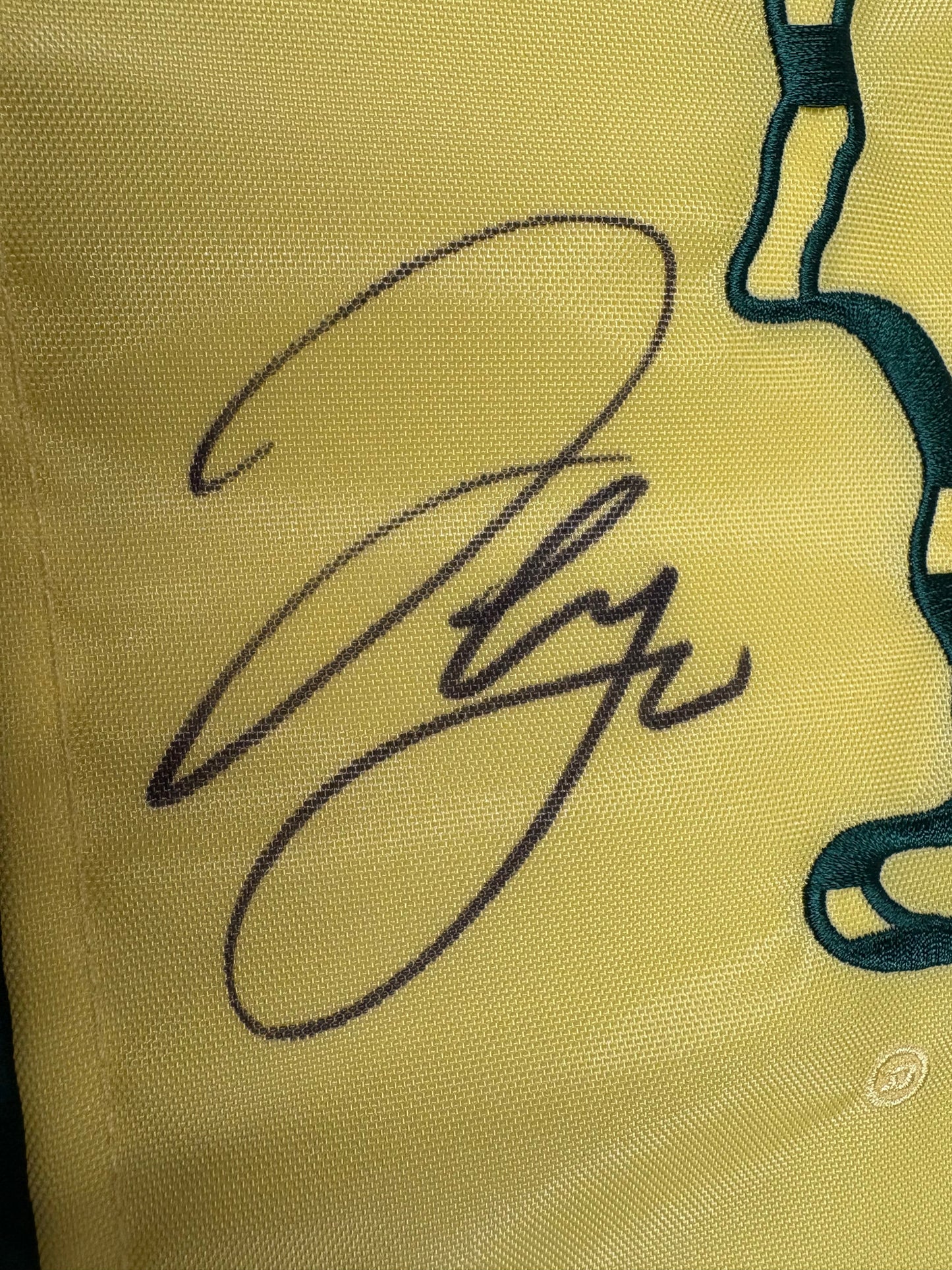 Sergio García Winner Signed 2017 Masters Golf Pin Flag + Dealer COA