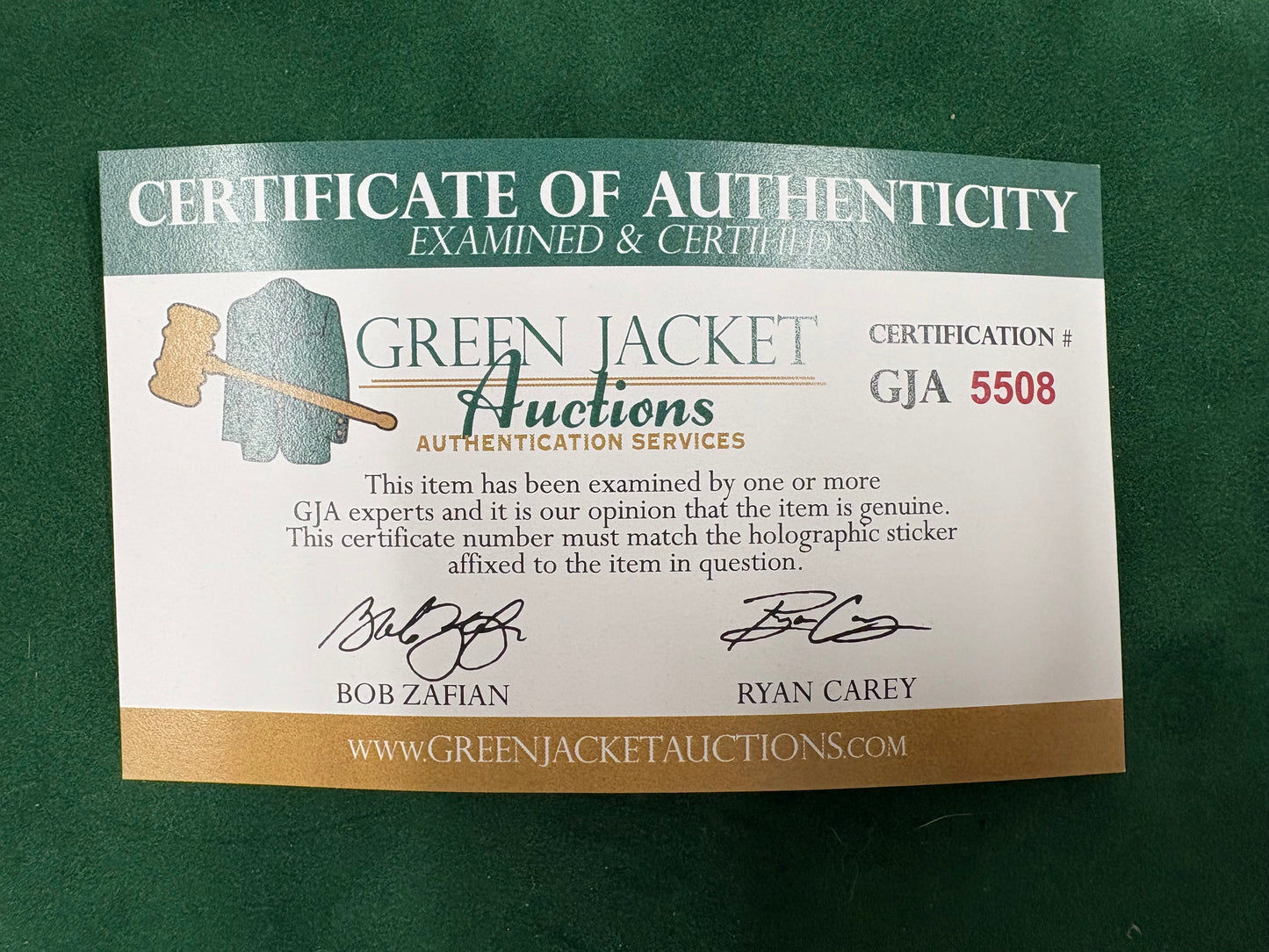 Sergio García Signed 2012 Ryder Cup at Medinah Golf Pin Flag + Dealer COA GJA