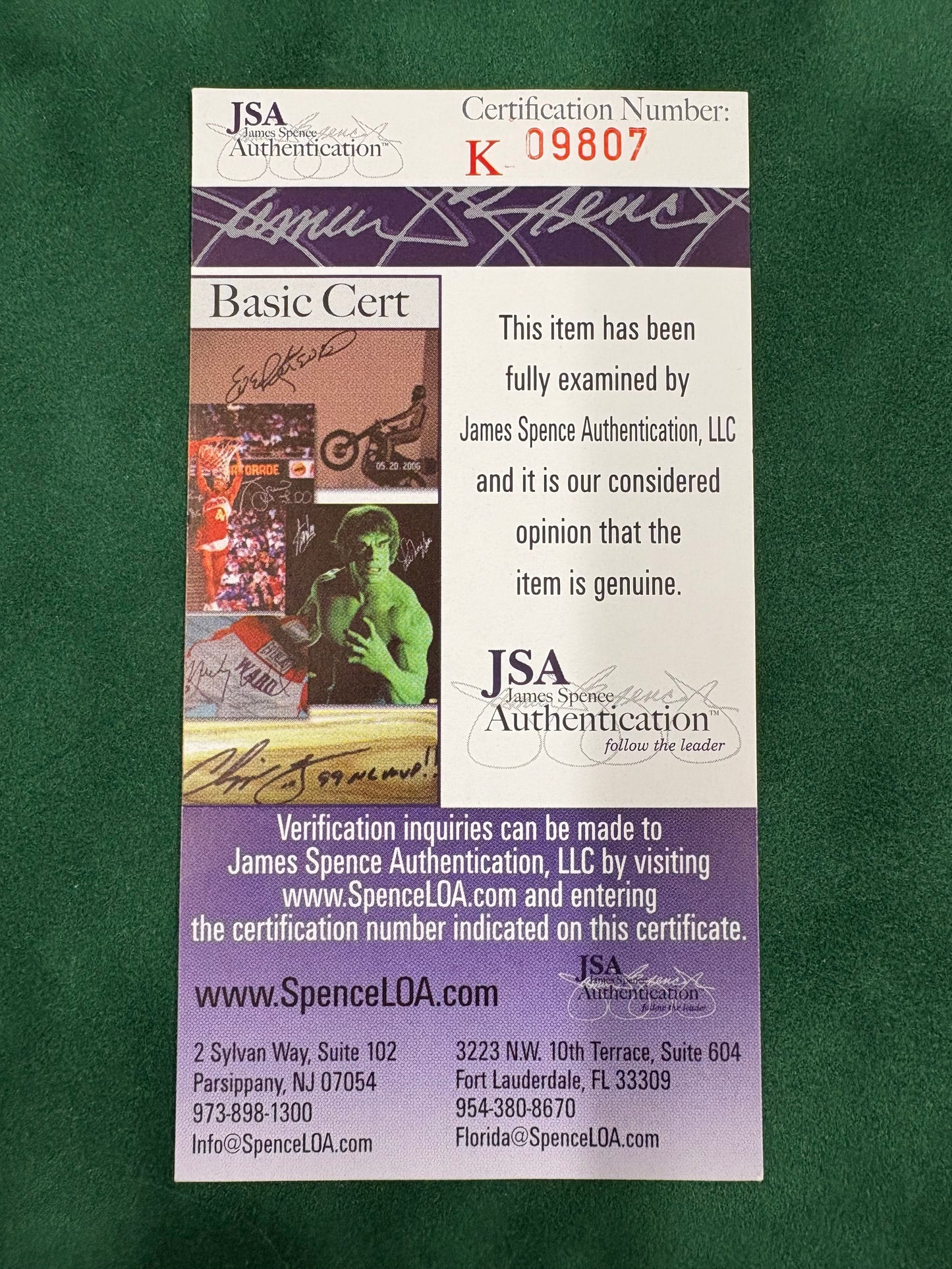 Sandy Lyle 1988 Winner Signed Masters Golf Flag + Dealer COA JSA Witness