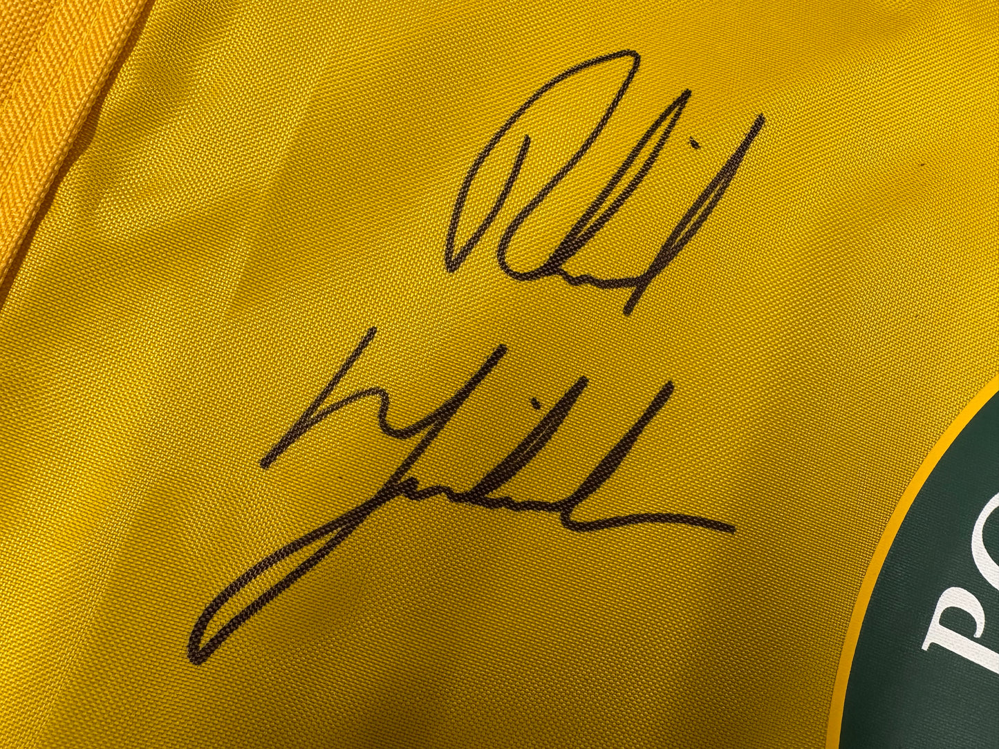 Phil Mickelson Winner Signed 2005 PGA Championship at Baltusrol Golf Flag + Dealer COA