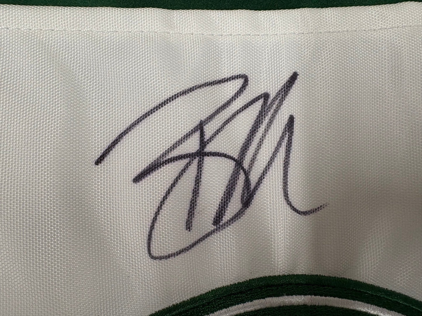 Ryan Moore Winner Signed 2014 Masters Par 3's Contest Golf Flag + Dealer COA