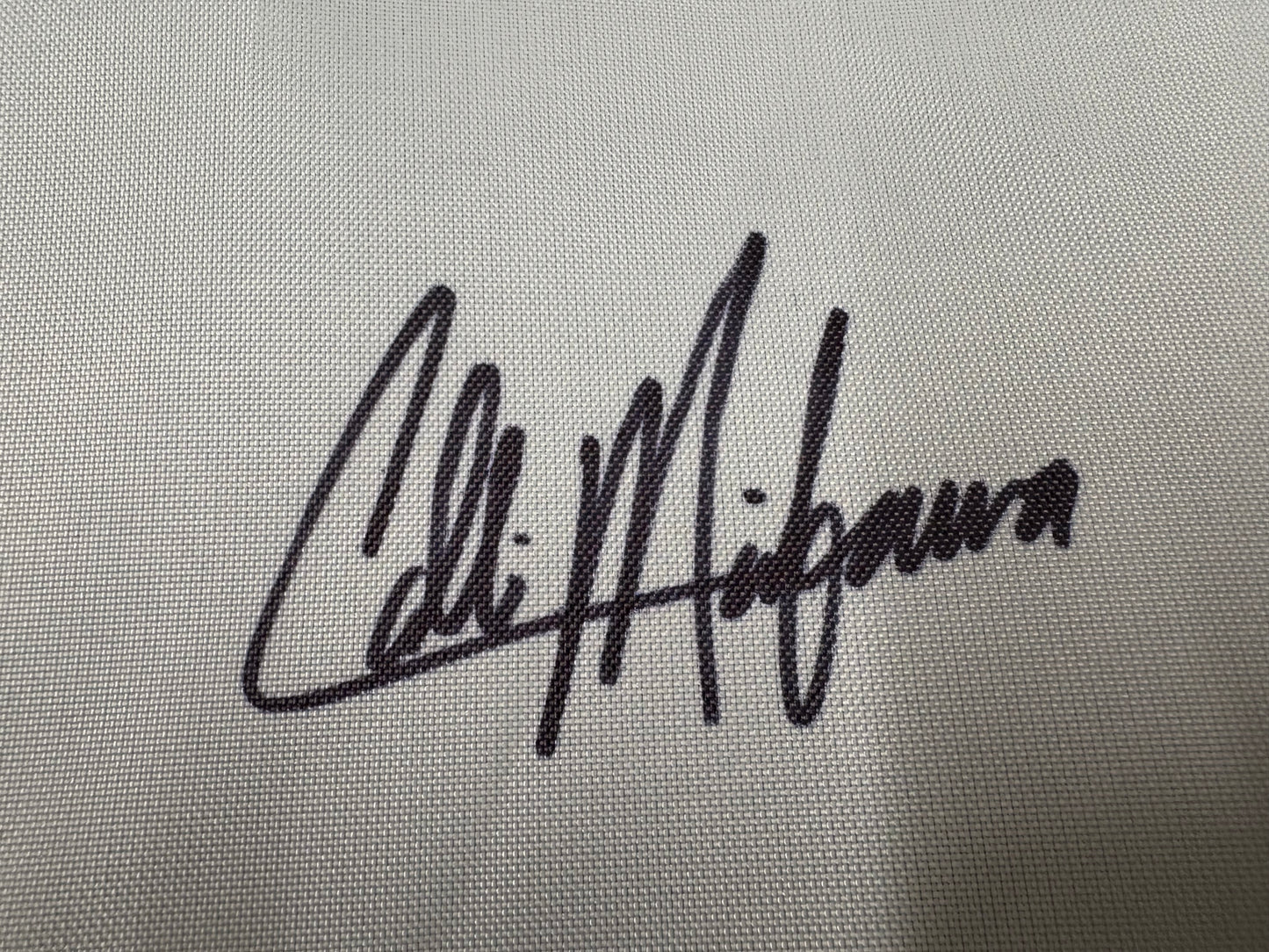 Collin Morikawa Winner Signed 2020 US PGA Championship at Harding Park Golf Flag + Dealer COA JSA Witness