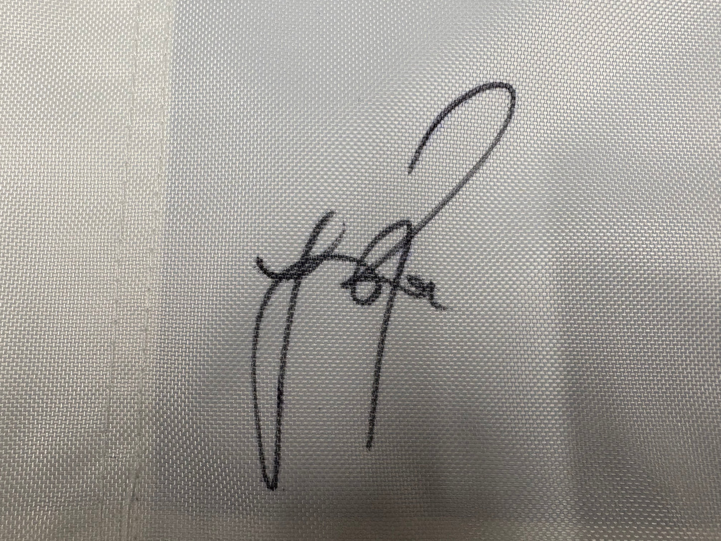 Justin Rose Signed Rio 2016 Olympic 18th Hole Golf Flag + Dealer COA