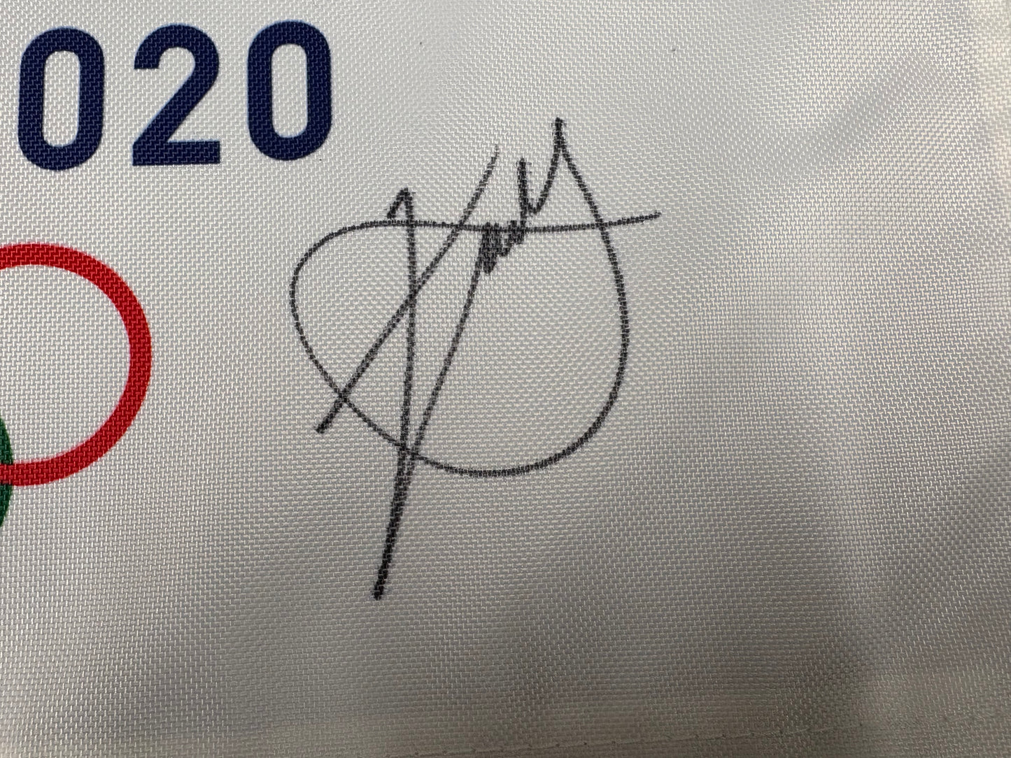 Xander Schauffele Signed Tokyo 2020 Olympic Golf Flag + Dealer COA