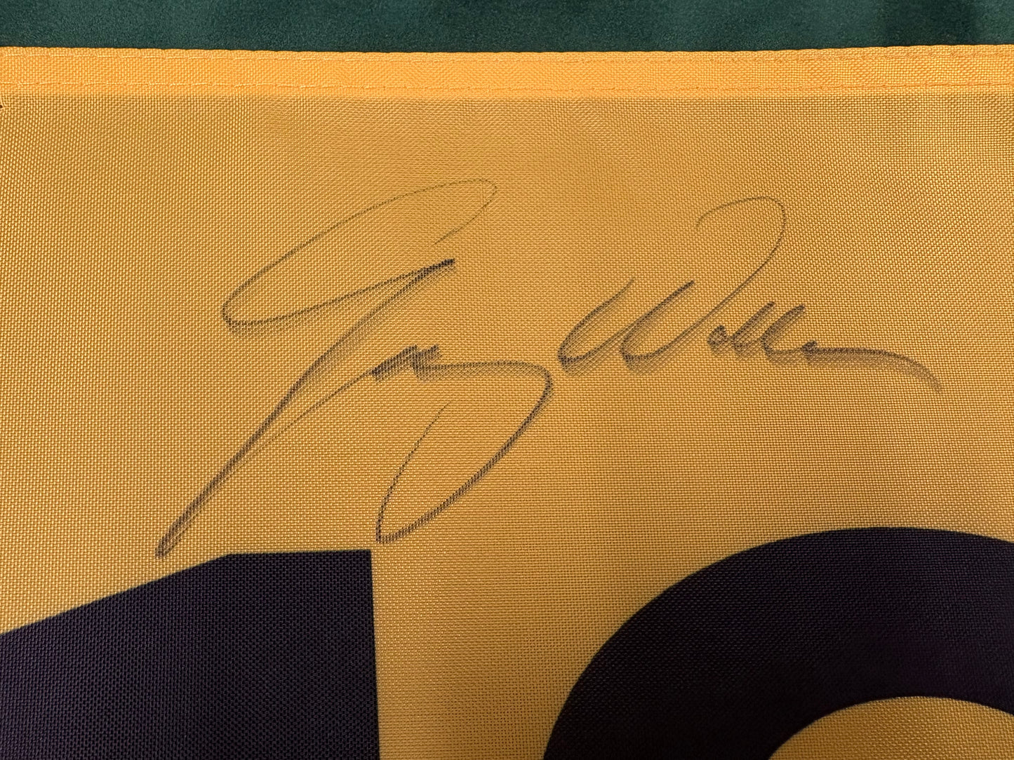 Jimmy Walker Winner Signed 2016 PGA Championship at Baltusrol Golf Flag + Dealer COA