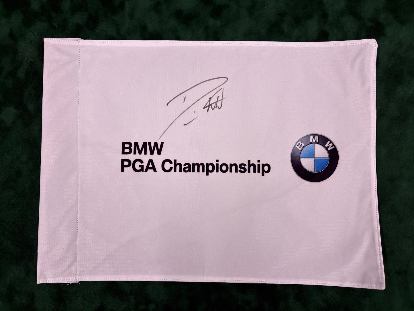 Danny Willett 2019 Winner Signed BMW PGA Championships Golf Flag + Dealer COA