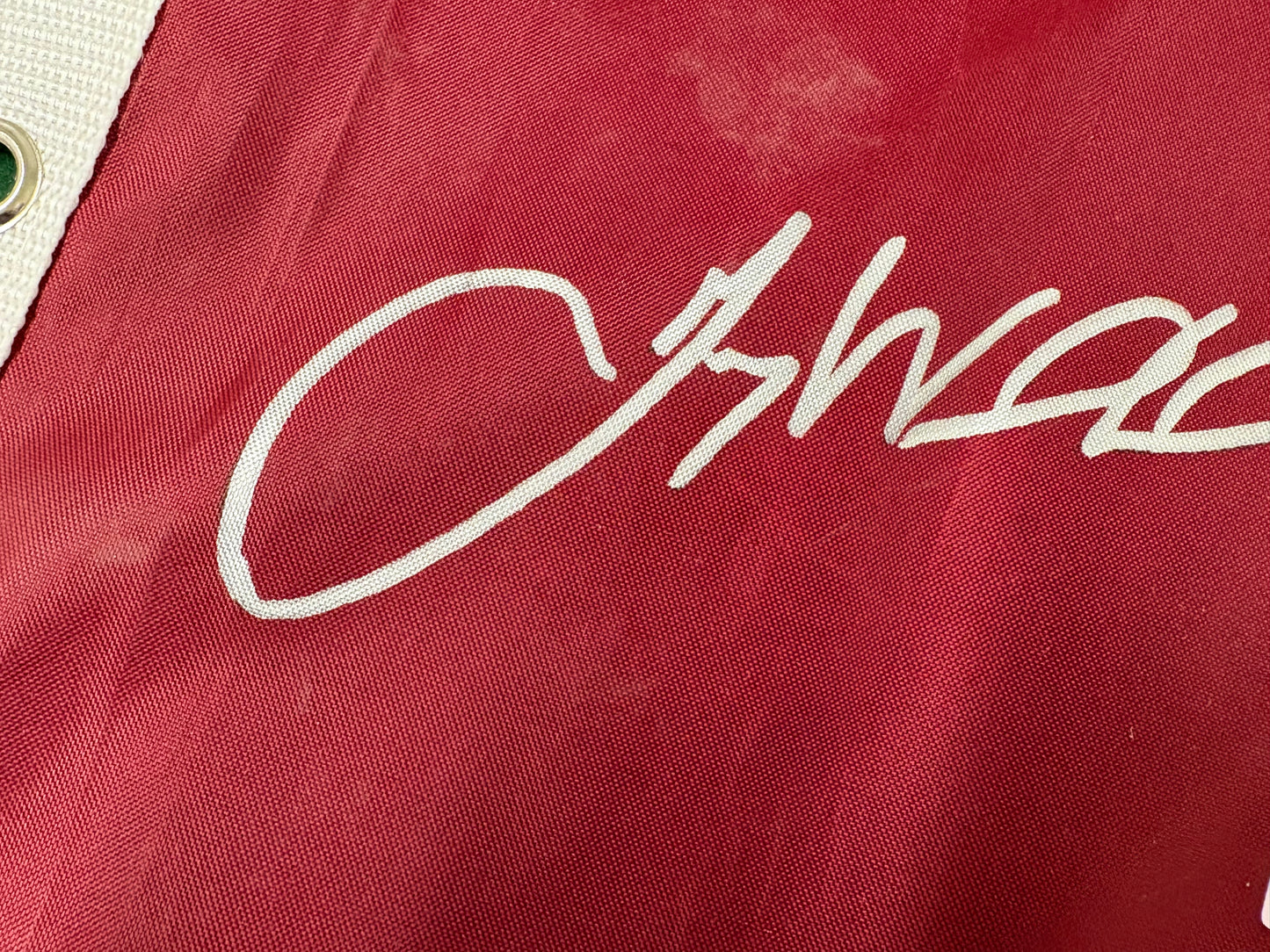 Gary Woodland Winner Signed 2019 US Open at Pebble Beach Golf Flag + Dealer COA