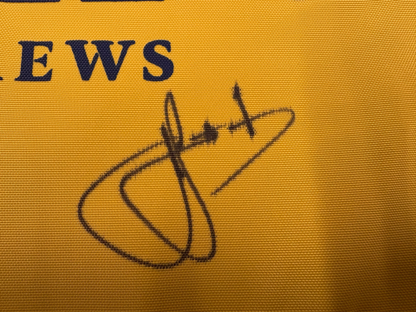 Cameron Smith Winner Signed 150th Open at St Andrews Golf Flag + Dealer COA