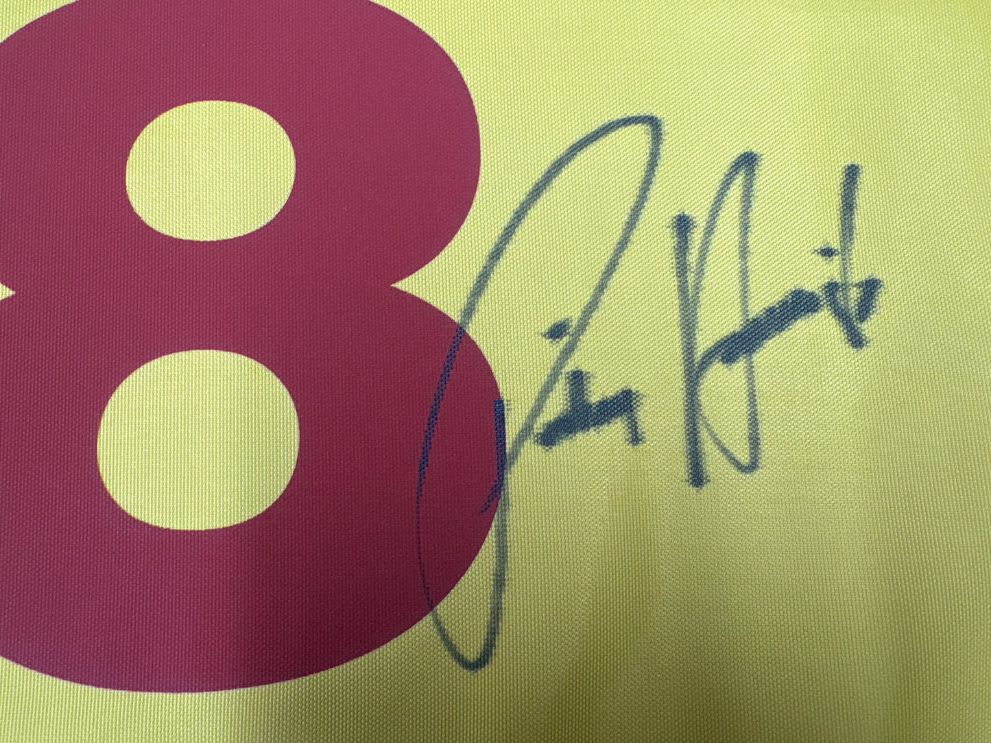 Pádraig Harrington Winner Signed 2008 Open at Royal Birkdale Golf Flag + Dealer COA