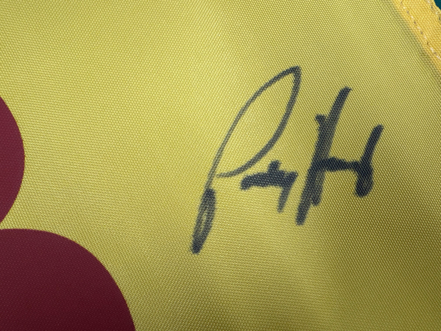 Pádraig Harrington Winner Signed 2008 Open at Royal Birkdale Golf Flag + Dealer COA