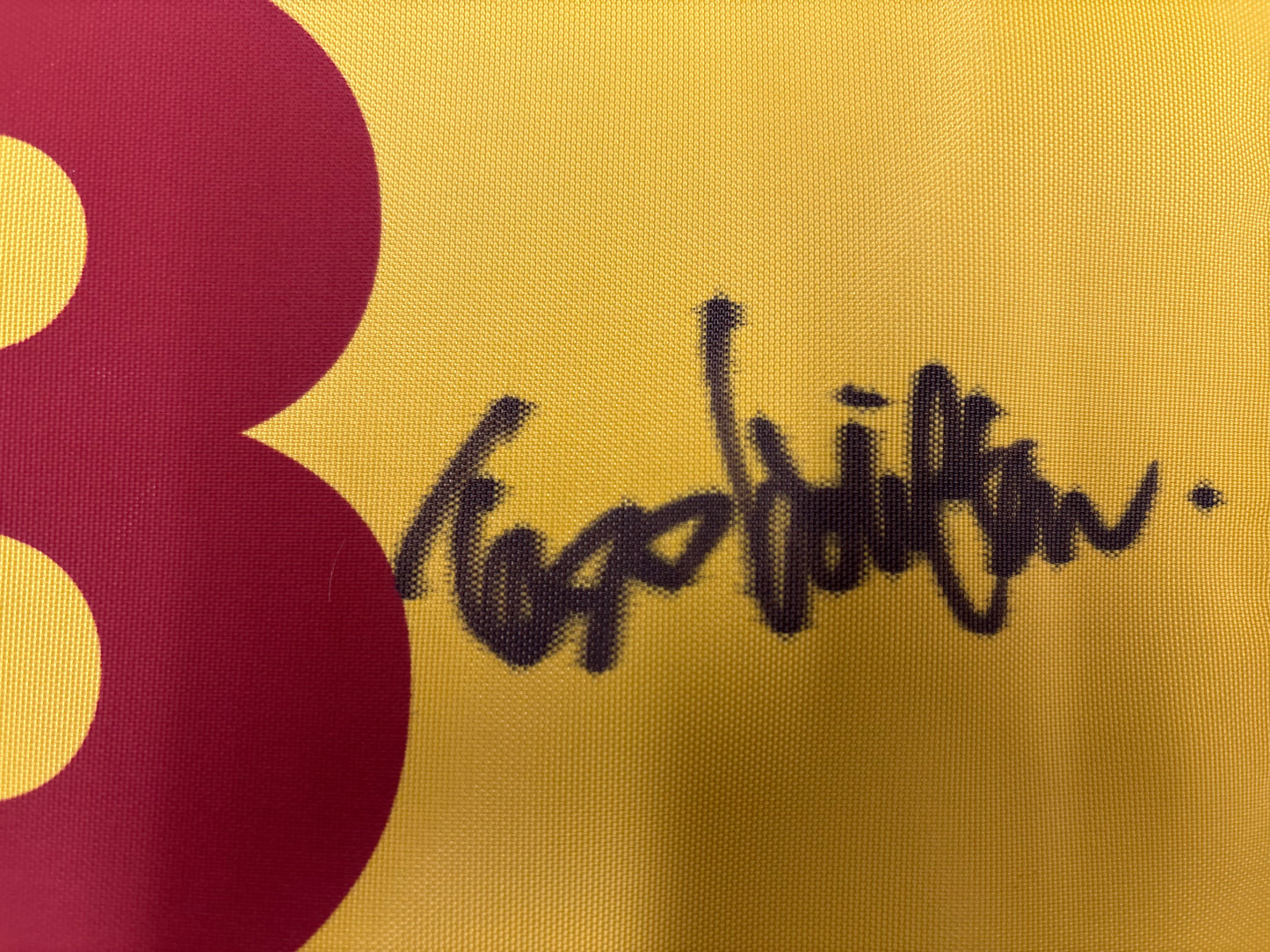 Todd Hamilton Winner Signed 2004 Open at Royal Troon Golf Flag + Dealer COA