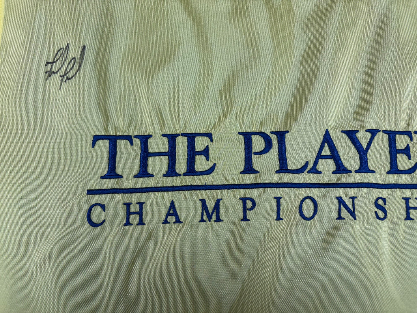Fred Funk Winner Signed 2005 The Players Championship Golf Pin Flag + Cert