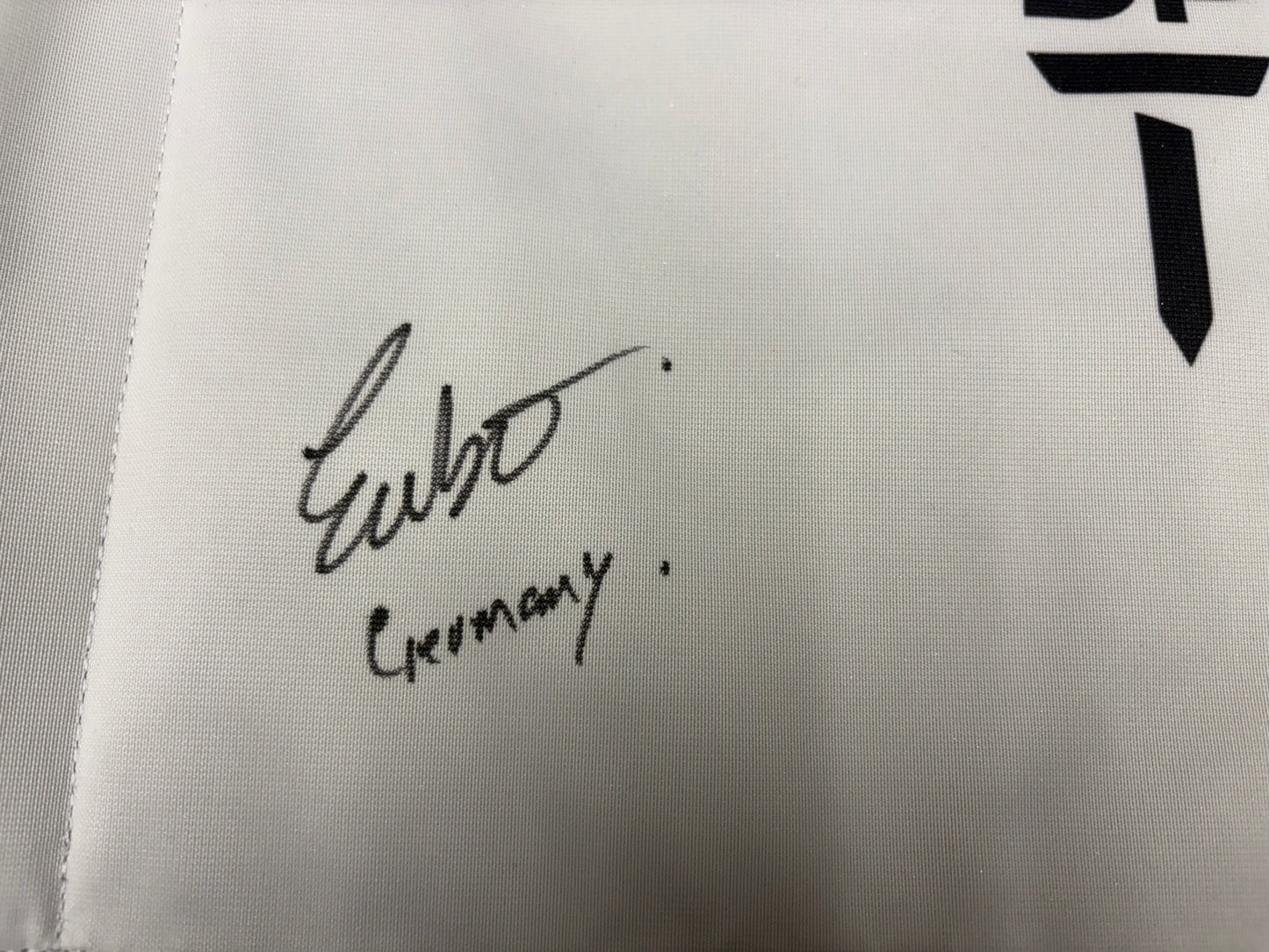 Ewen Ferguson 2024 BMW International Winner Signed DP World Tour Golf Pin Flag + Cert