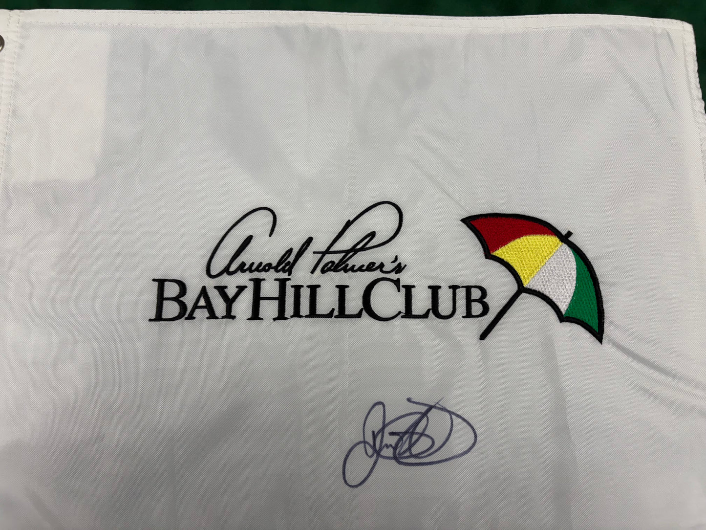 Rory McIlroy 2018 Winner Signed Arnold Palmer Invitational Golf Pin Flag + Cert