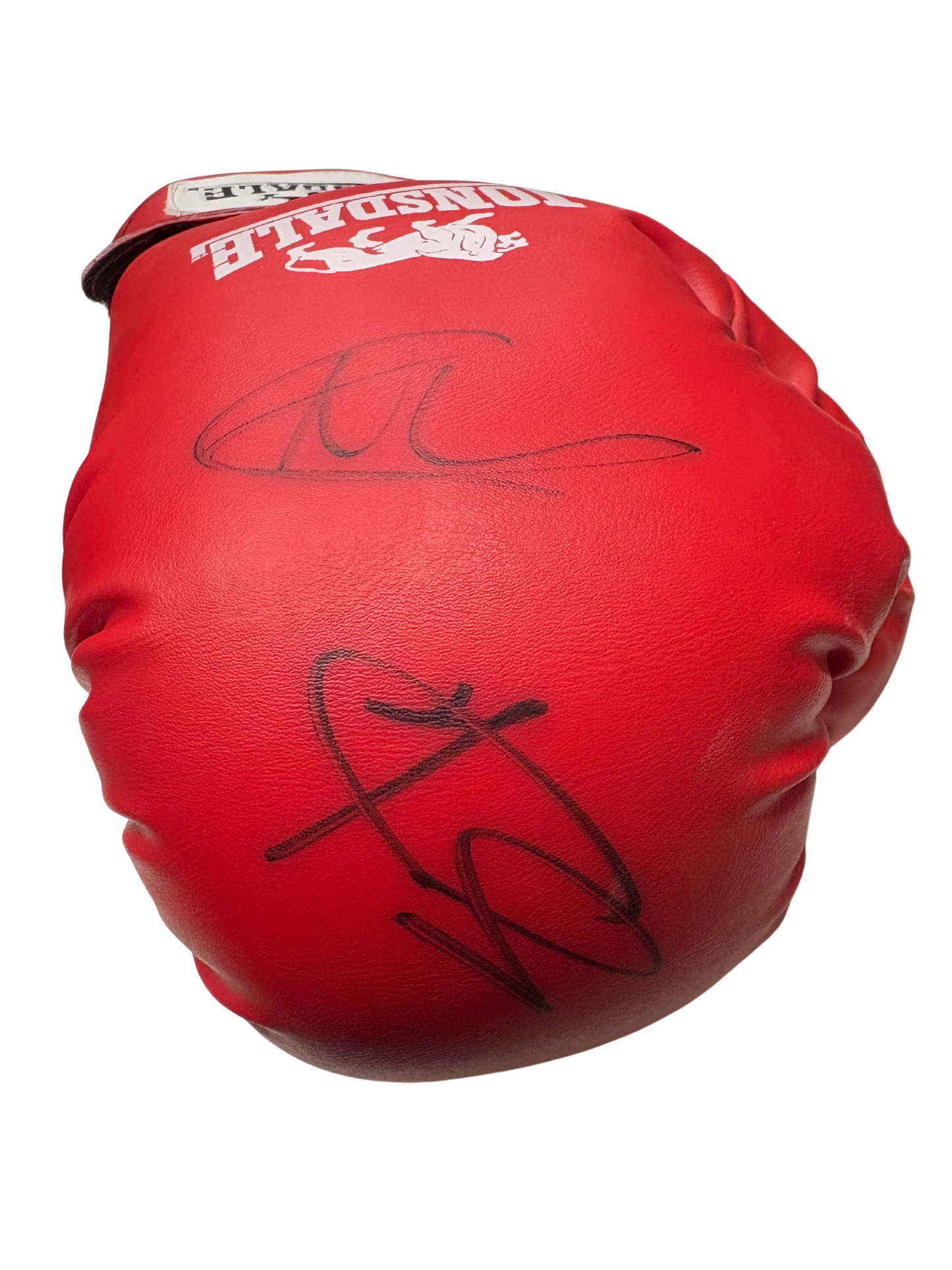 Nathan Cleverly & Joe Calzaghe Signed Lonsdale Boxing Glove with COA