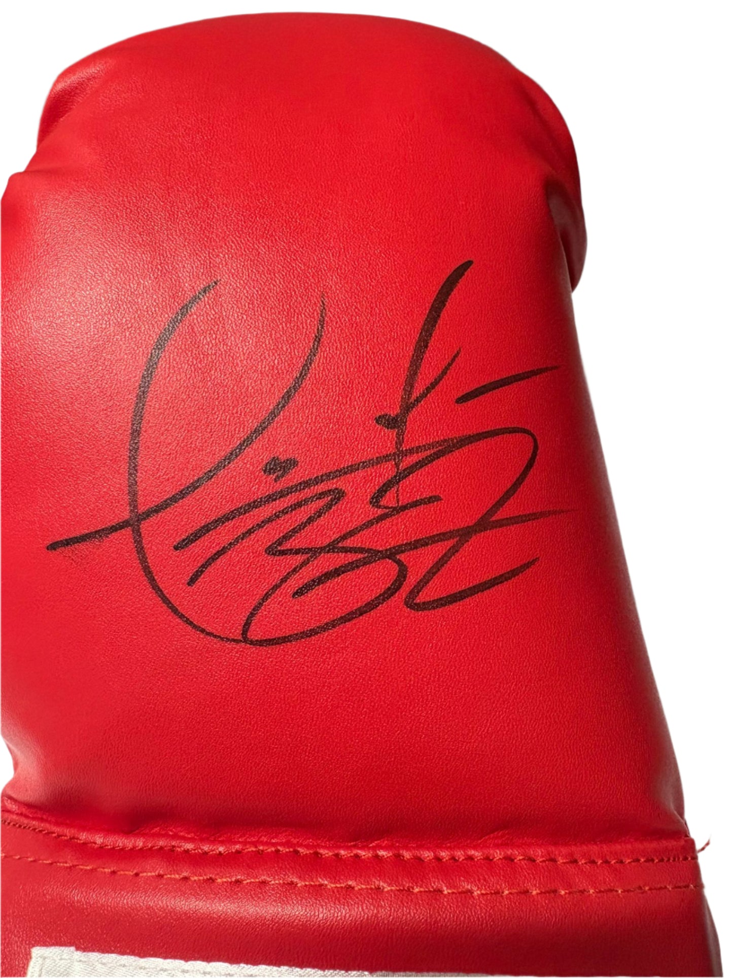 Deontay Wilder 'The Bronze Bomber' Signed Red Everlast Boxing Glove + Cert