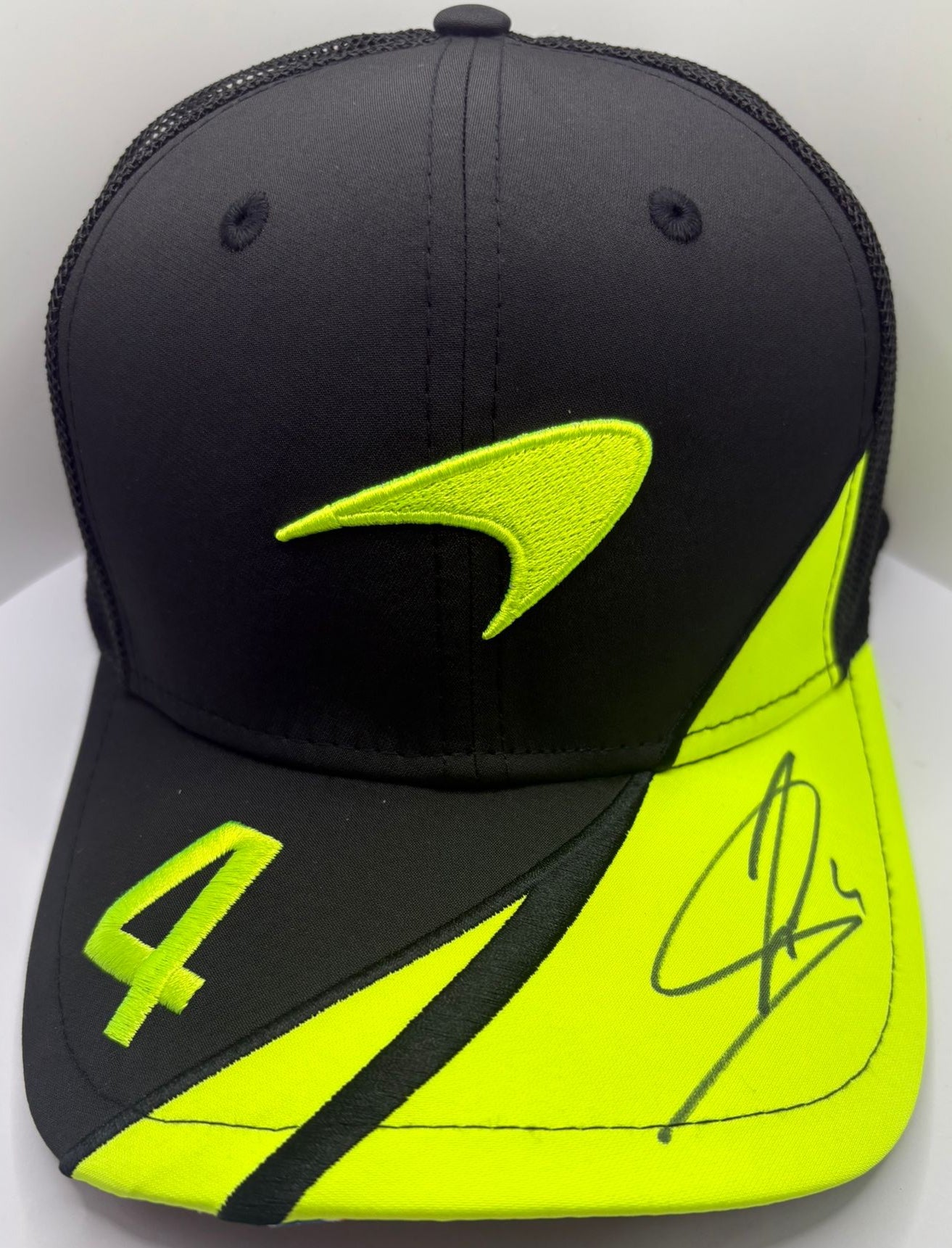2025 British Grand Prix Winner Lando Norris Signed New Era McLaren 9FIFTY F1 Cap + COA