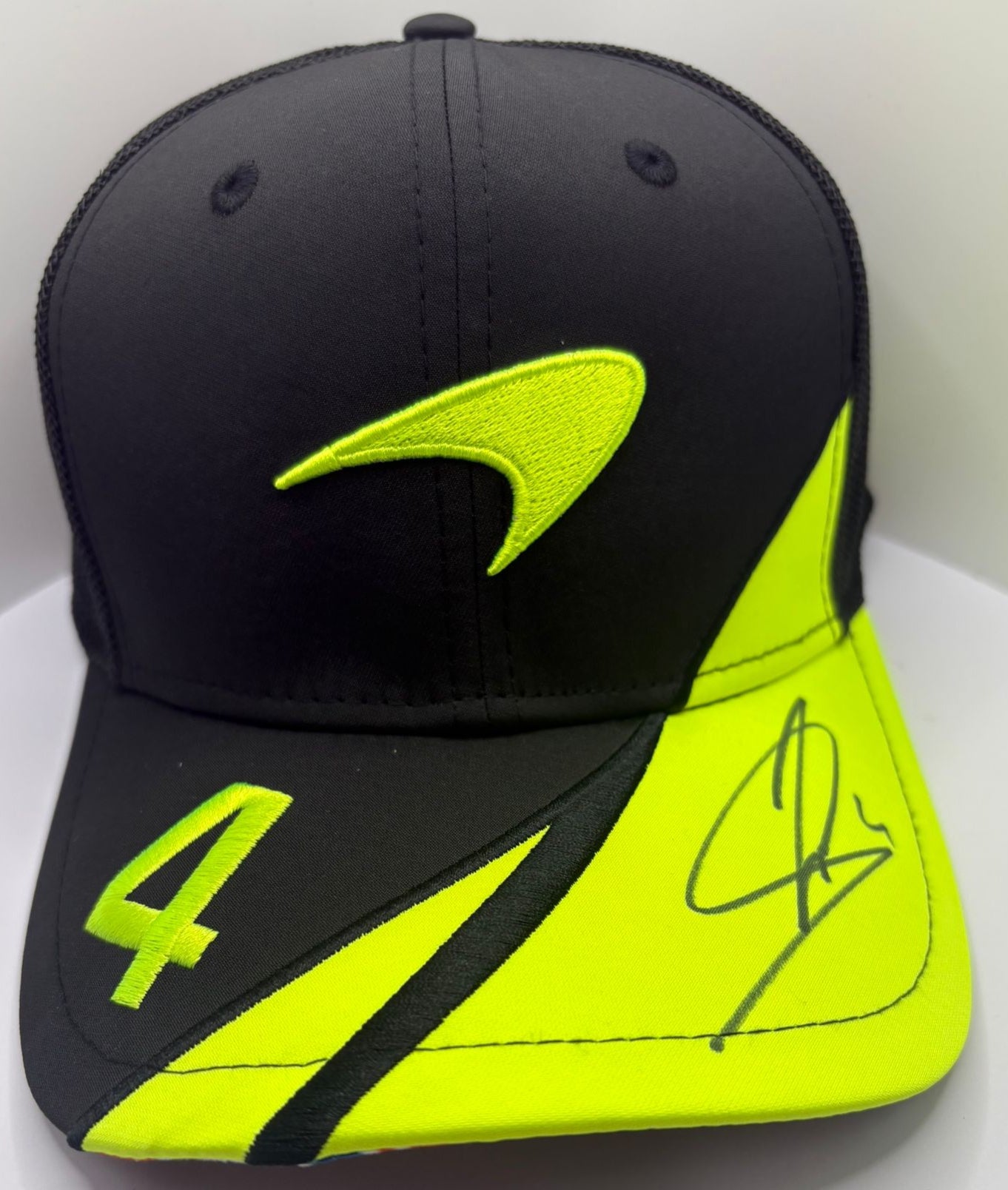 2025 British Grand Prix Winner Lando Norris Signed New Era McLaren 9FIFTY F1 Cap + COA