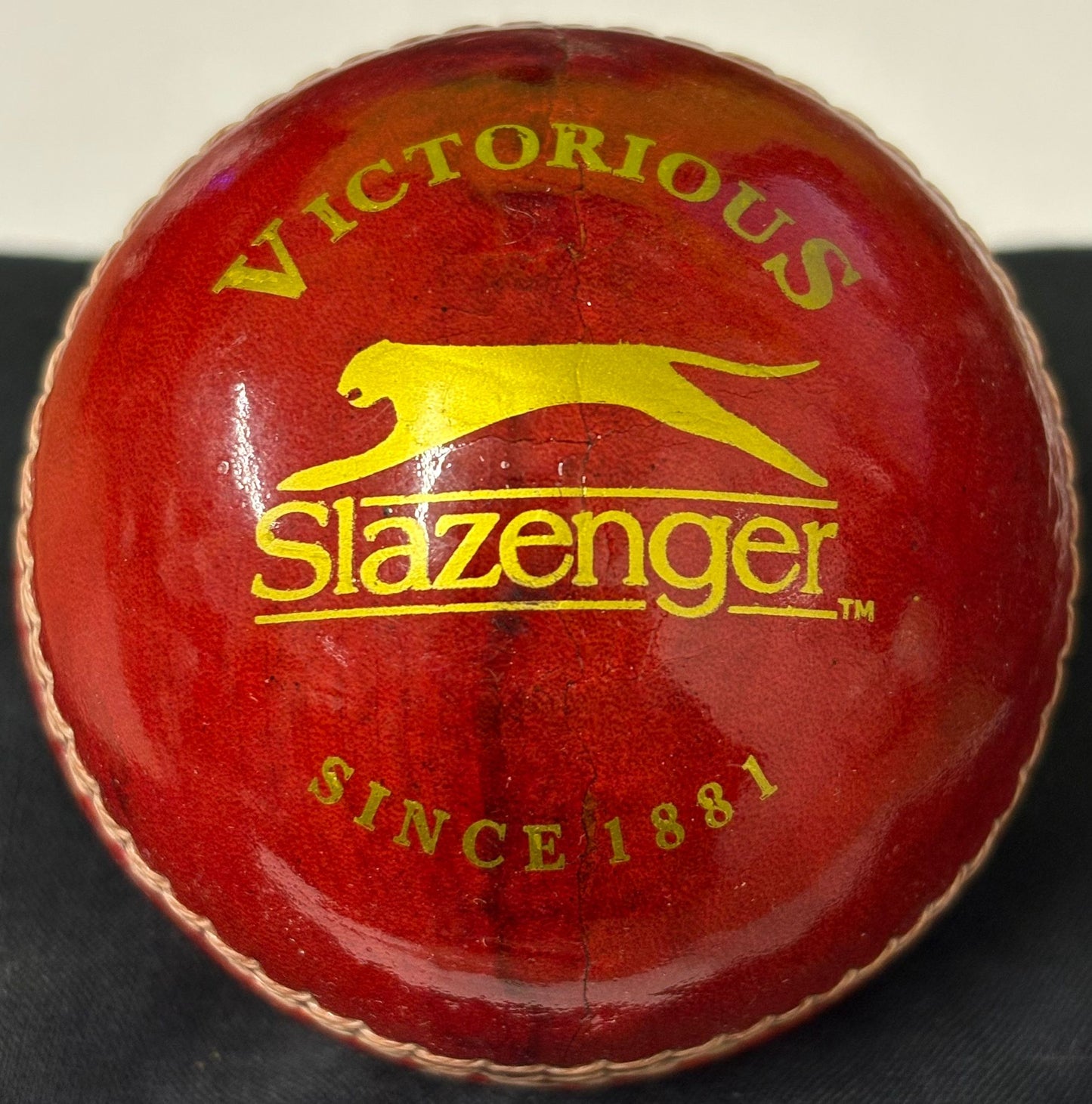 Stuart Broad England Cricketer Signed Red Cricket Ball + Dealer COA