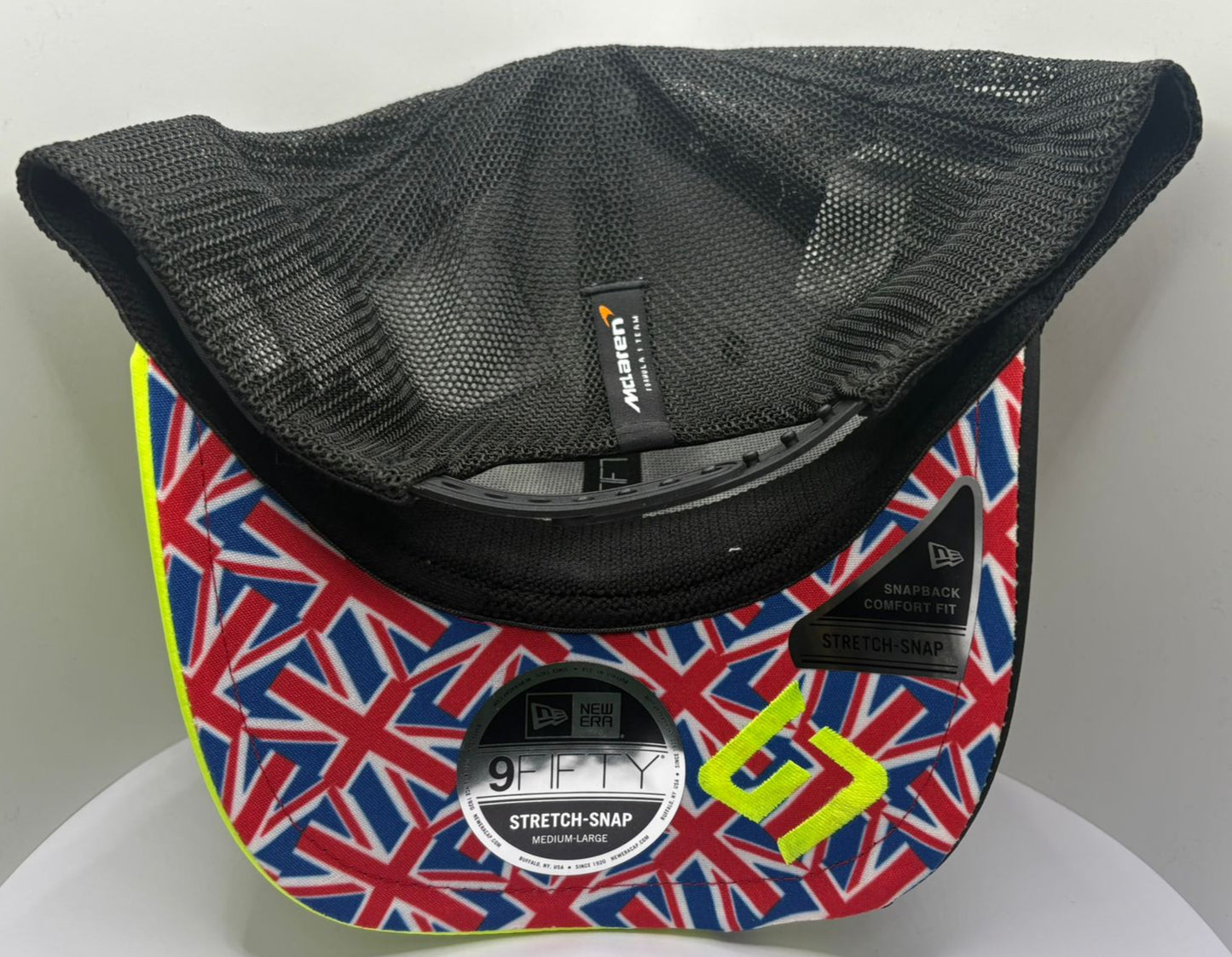 2025 British Grand Prix Winner Lando Norris Signed New Era McLaren 9FIFTY F1 Cap + COA