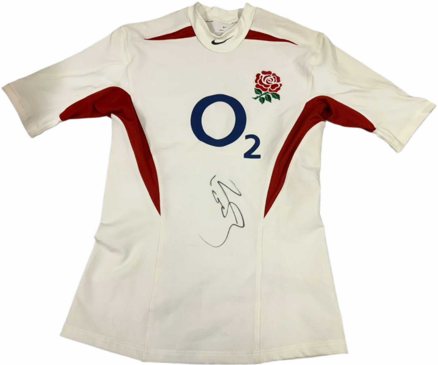 Rugby Legend Sir Clive Woodward Signed England Rugby Shirt + Dealer COA