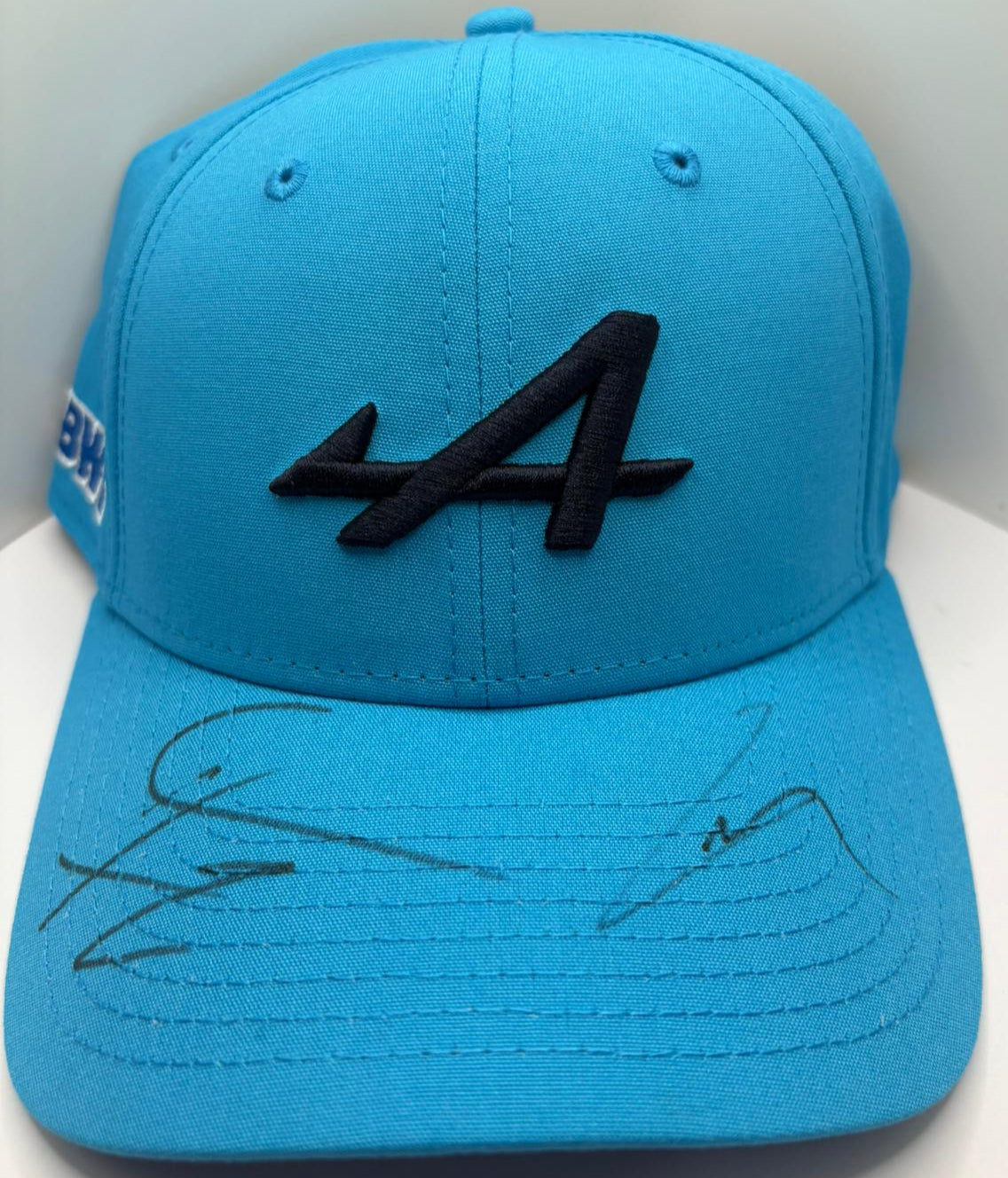 Pierre Gasly & Franco Colapinto Alpine Formula One Drivers Signed 9FORTY F1 Cap + Dealer COA