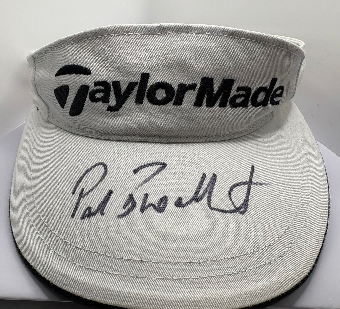 Six-Time European Tour Winner Paul Broadhurst Signed Taylor Made Golf Visor + Cert