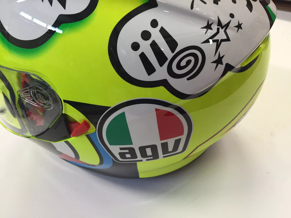 Valentino Rossi 'The Doctor' Signed MotoGP Race Replica AGV K Series Helmet 2 + Dealer COA