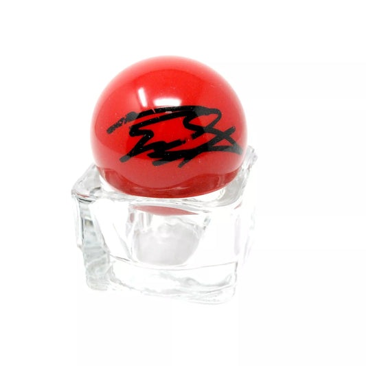Ryan Day Signed 3/4 Size RED Snooker Ball + Dealer COA
