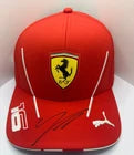 Charles Leclerc #16 Scuderia Ferrari F1 Driver Signed Red Puma F1 Cap + Cert