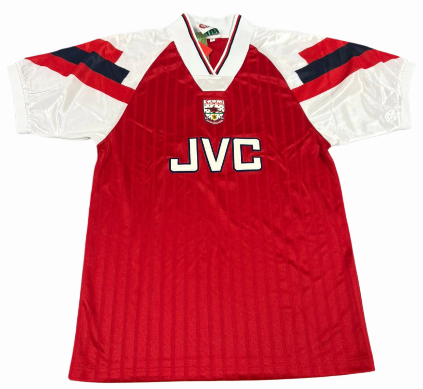 Ian Wright Football Legend Signed Retro 1992-94 Arsenal Home Shirt + COA