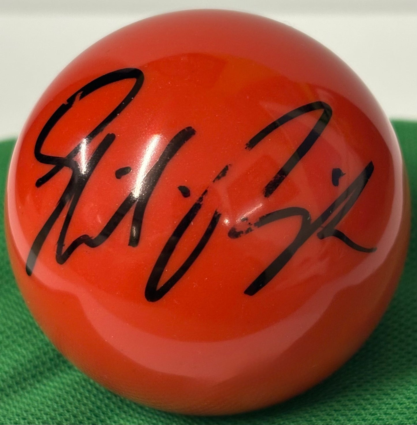 2015 World Snooker Champion Stuart Bingham Signed Red Snooker Ball + Cert