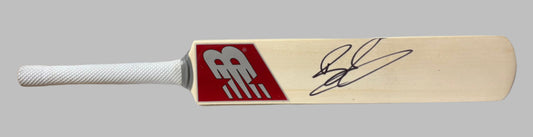 England & Nottinghamshire Cricketer Ben Duckett Signed Mini NB Cricket Bat + Dealer COA