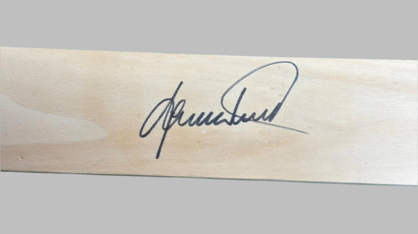 Shane Warne Australian Cricket Legend Signed Mini Cricket Bat + Dealer COA