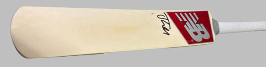 England & Surrey Cricketer Jamie Smith Signed Mini NB Cricket Bat + Dealer COA
