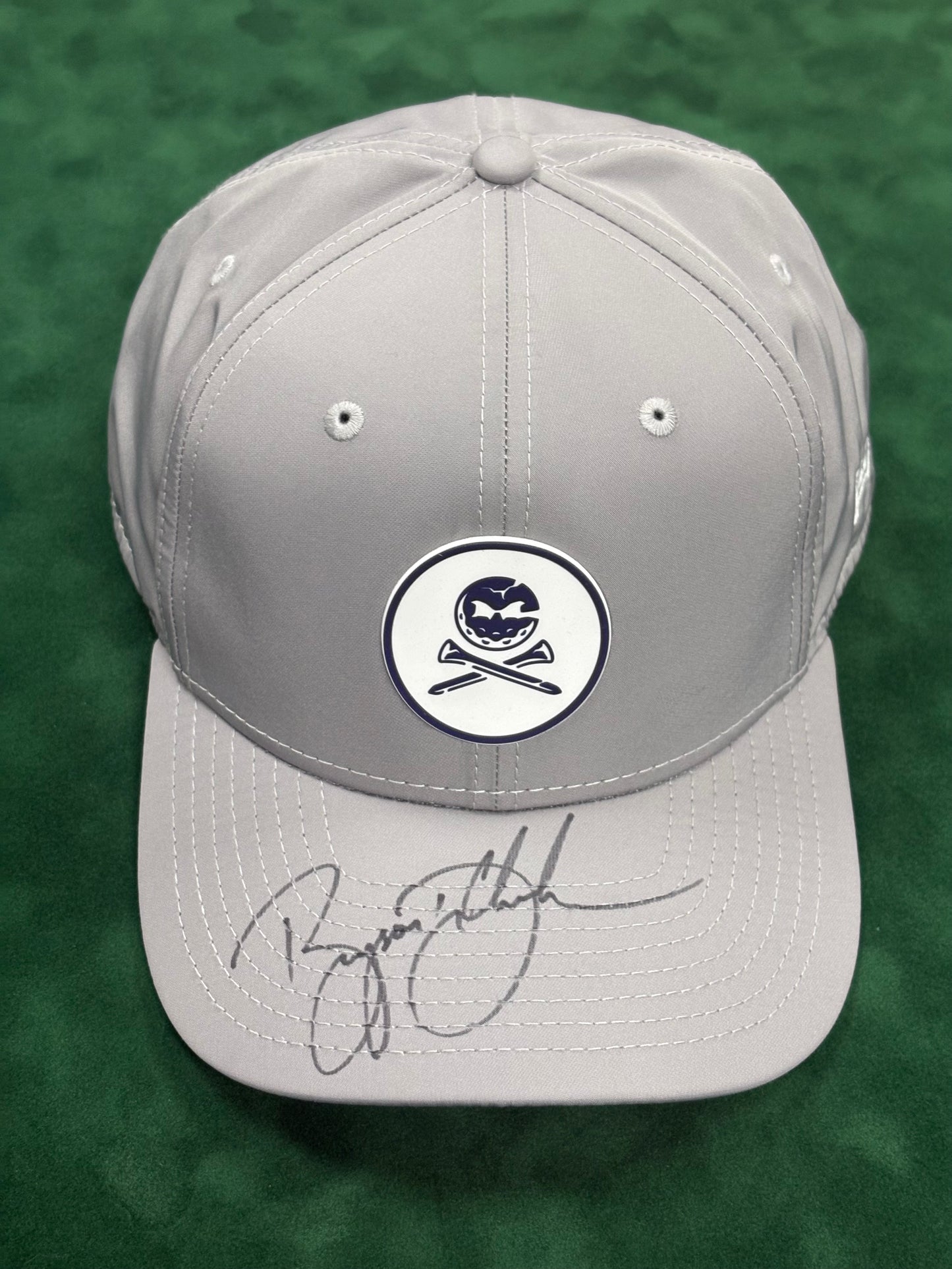 LIV Golfer Bryson DeChambeau Signed Crushers GC Grey Golf Cap + Cert