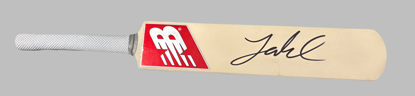 Zak Crawley England & Kent Cricketer Signed Mini NB Cricket Bat + Dealer COA